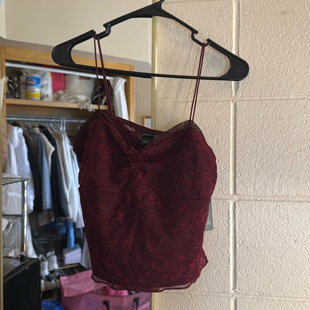 Target maroon tank top